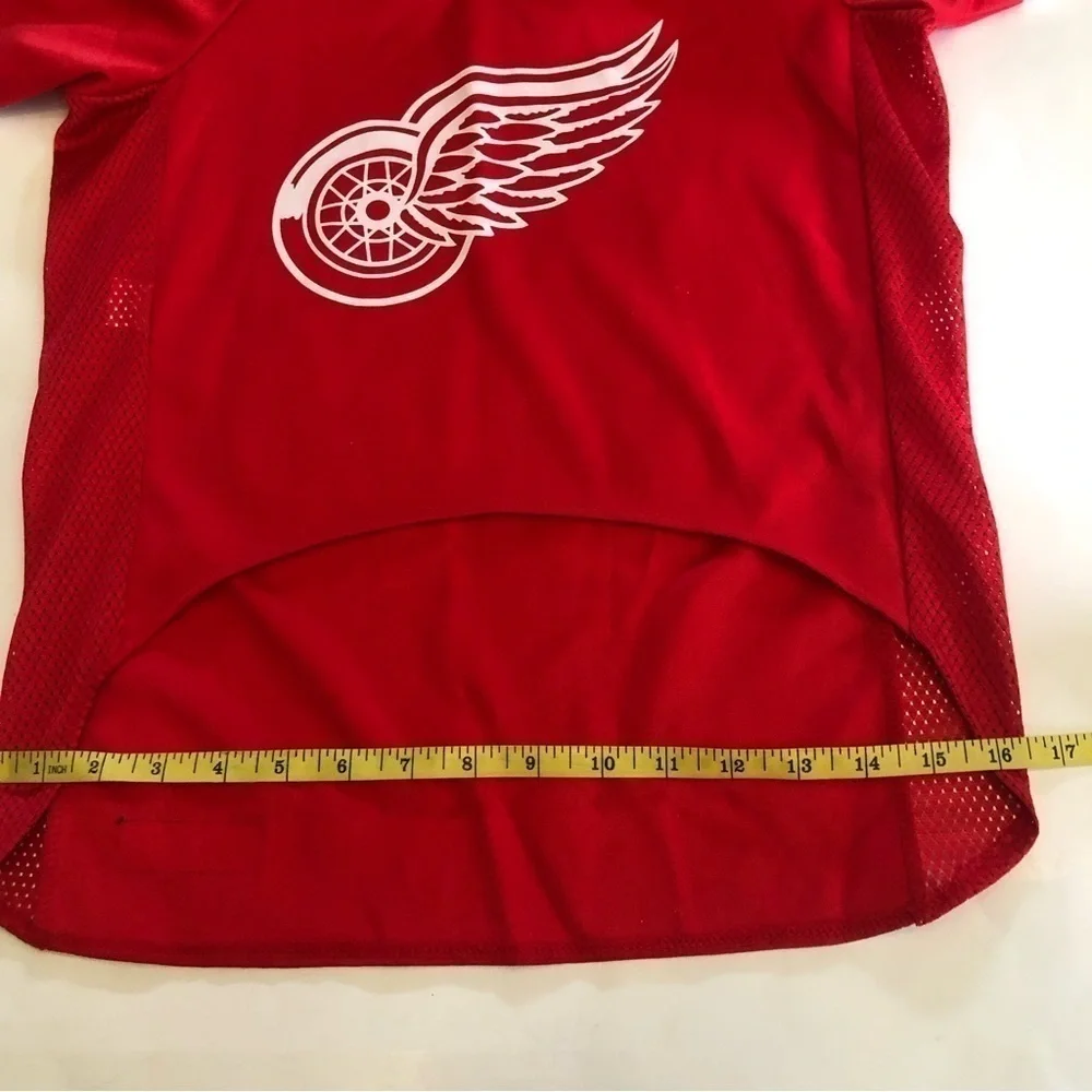 Pets First NHL Detroit Red Wings Mesh Jersey For Dogs Atlantic Division Size XXL